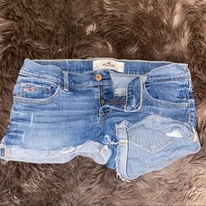 Hollister jean shorts